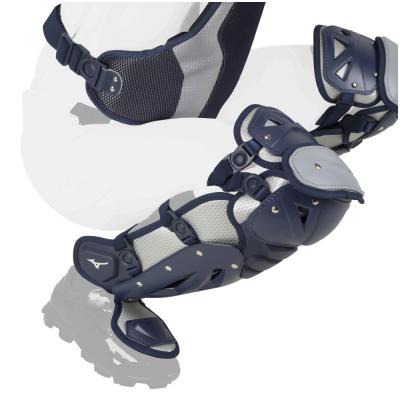 キャッチャー用レガース ミズノプロ　ネイビー ホワイト MIZUNO ミズノ野球 ソフトボール用レガーズ 捕手用 1DJLS120