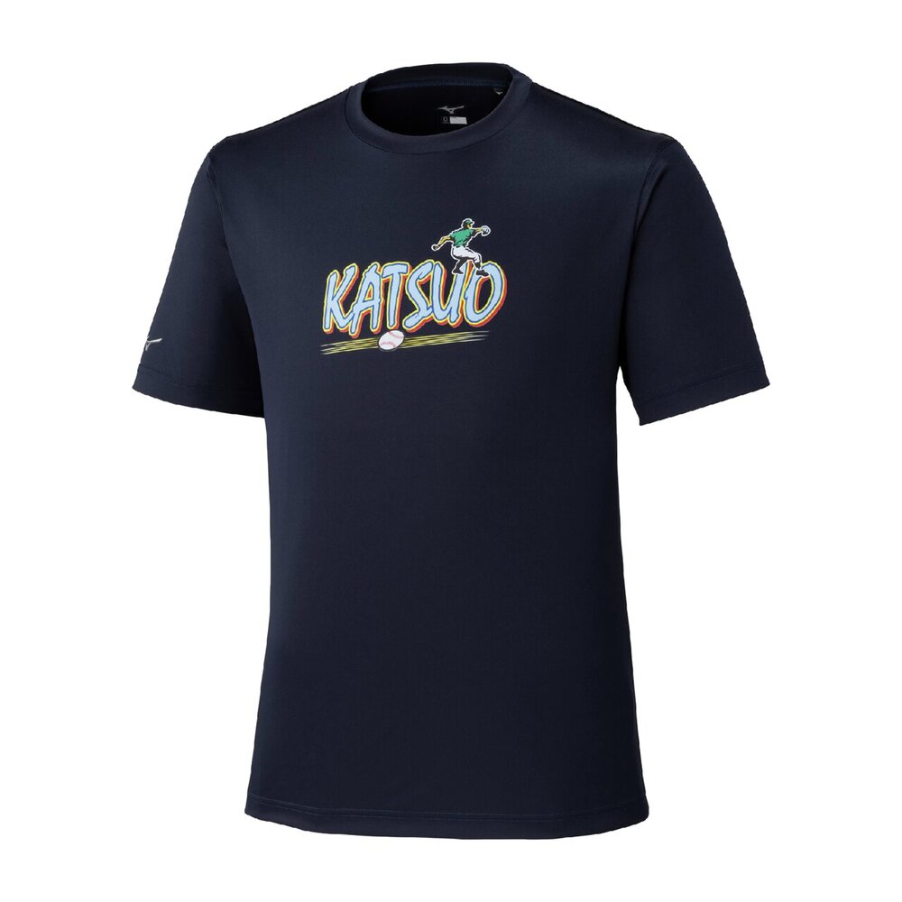 【非売品】東京ヤクルトスワローズ ミズノ トレーニング Tシャツ 選手支給 9月中旬お届け／数量限定予約／ミズノ直営限定】KATSUO Tシャツ