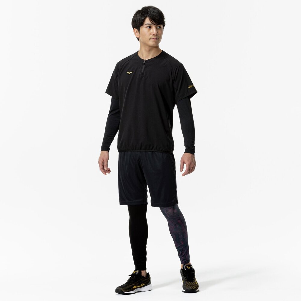 中古【ビブショーツロング　エティックスクイックステップ　XXL 】裏起毛 中古【ビブショーツロング エティックスクイックステップ XXL