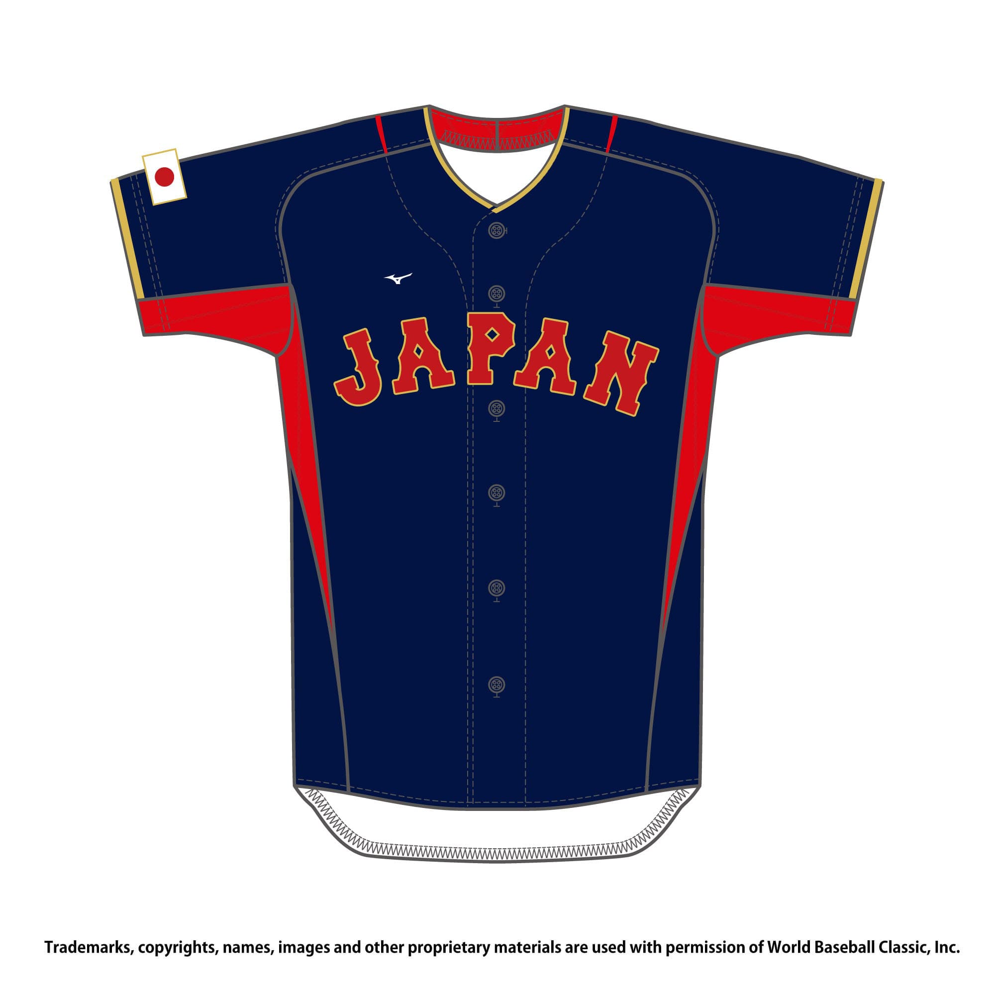 2023WBC 大谷翔平 侍JAPAN ユニフォーム Fサイズ-