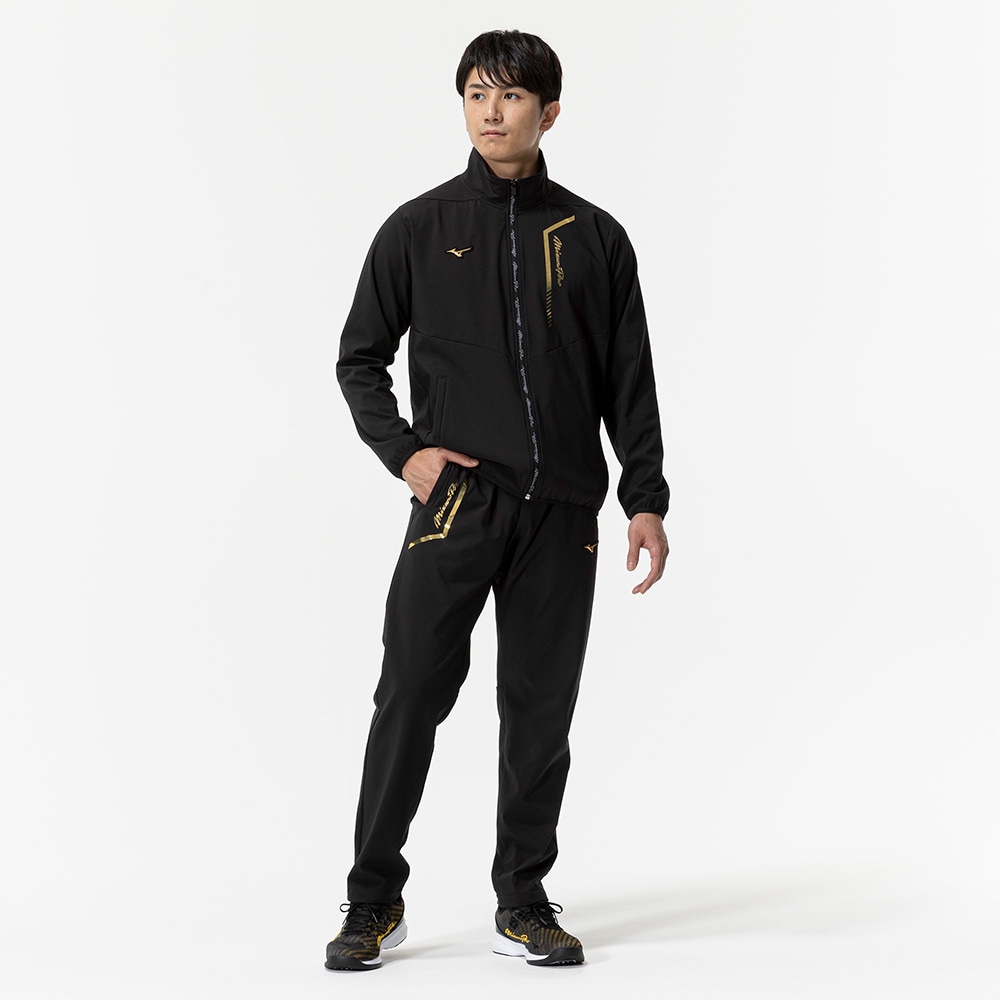 ミズノ直営店限定／ミズノプロ／ストレッチ／防風】テックシールド