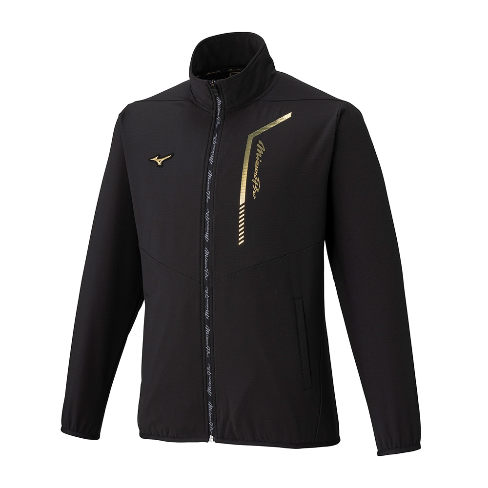 Mizuno Pro 2024秋冬限定モデル テックシールドジャケットＸＯサイズ 2024モデル】ミズノプロ 限定 野球 ウェア テックシールド