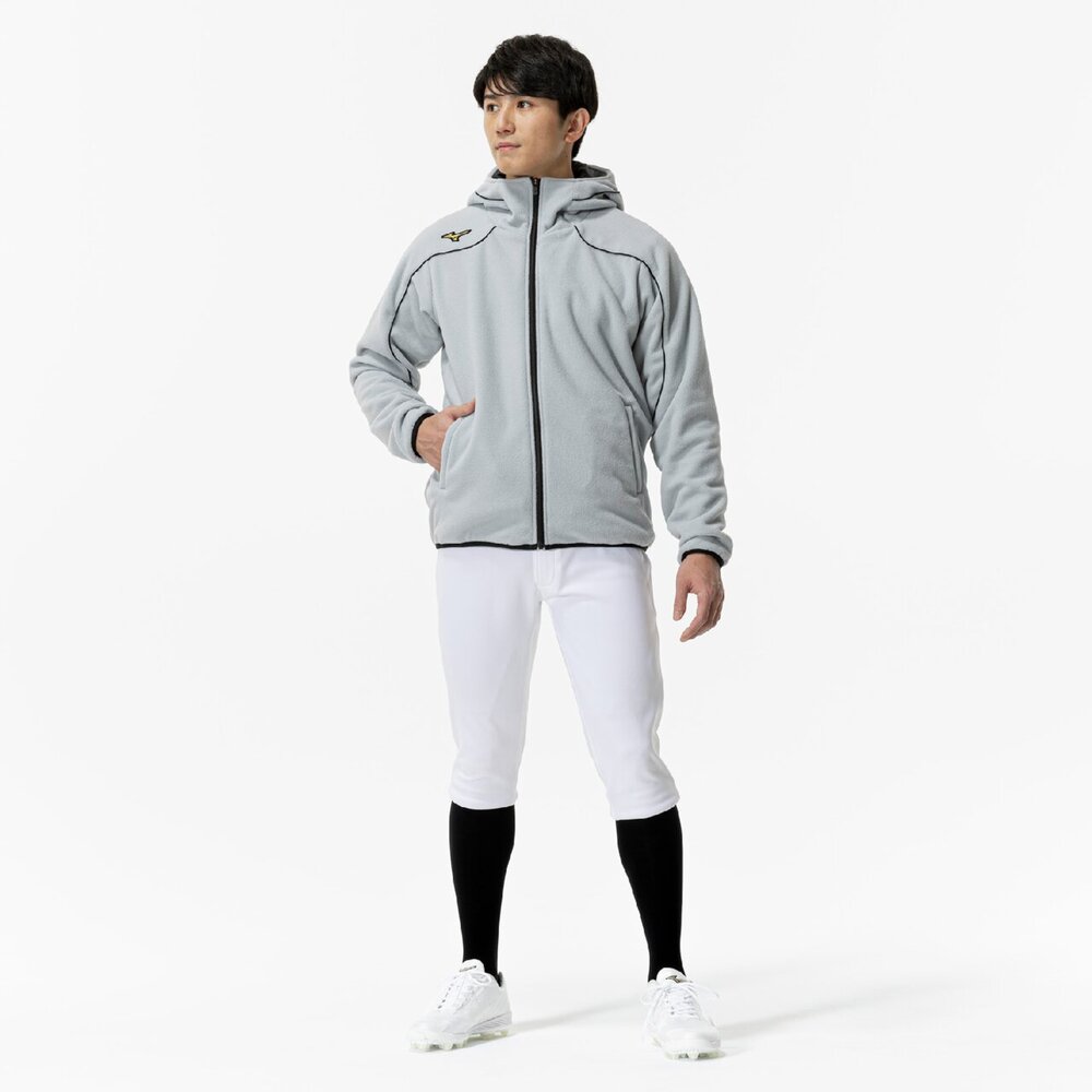 ミズノプロ】フリースフーディ(厚手)|12JECK24|ウエア|野球|ミズノ公式