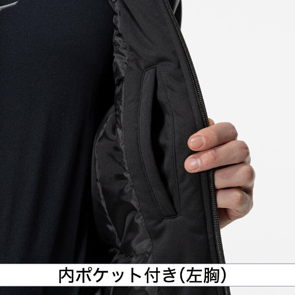 ミズノプロ／保温素材／吸湿発熱】テックフィルブレスサーモグラウンド