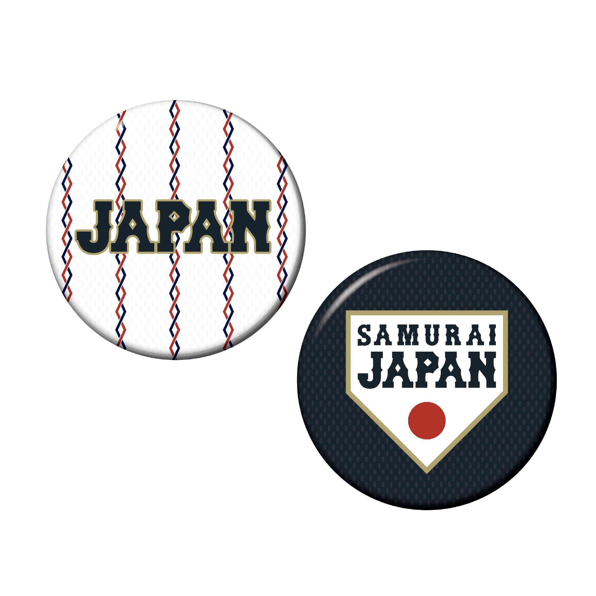 侍ジャパン 缶バッチセット - 野球