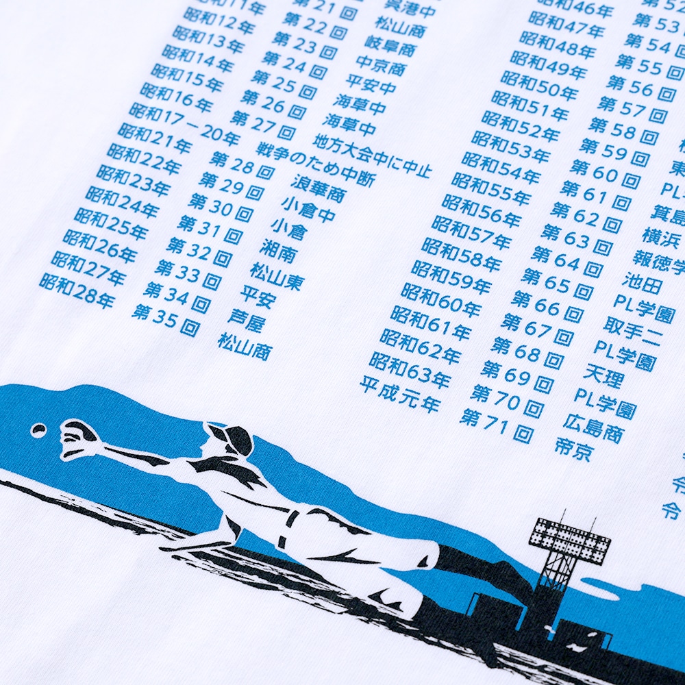 高校野球オフィシャルグッズ】歴代優勝校Tシャツ(第108回 全国高校野球