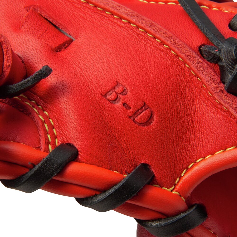 ミズノ軟式用グラブ 捕手用 野球グローブ 一般 ウィルドライブ レッド 軟式用ウィルドライブ レッド【捕手用／M-R型】|1AJCR30610