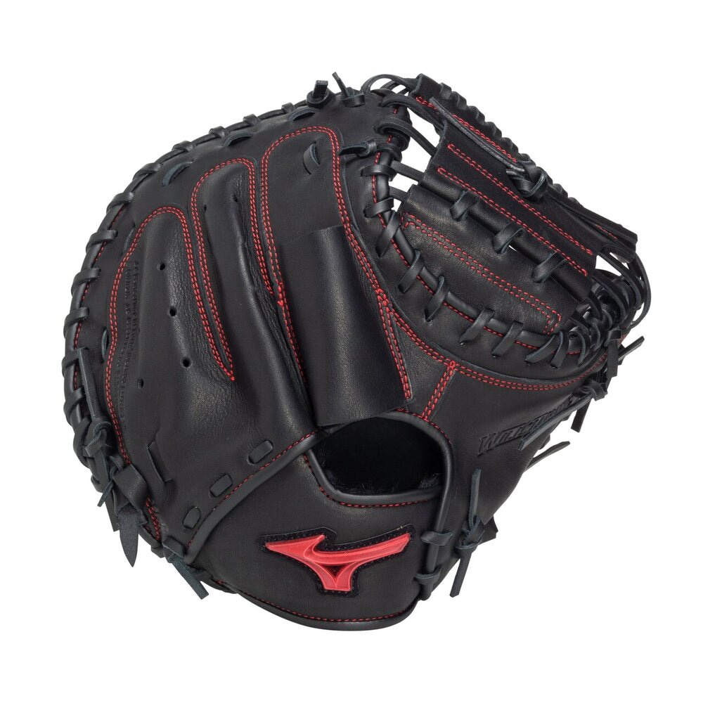 軟式用ウィルドライブ レッド【捕手用／M-R型】|1AJCR34600|グラブ