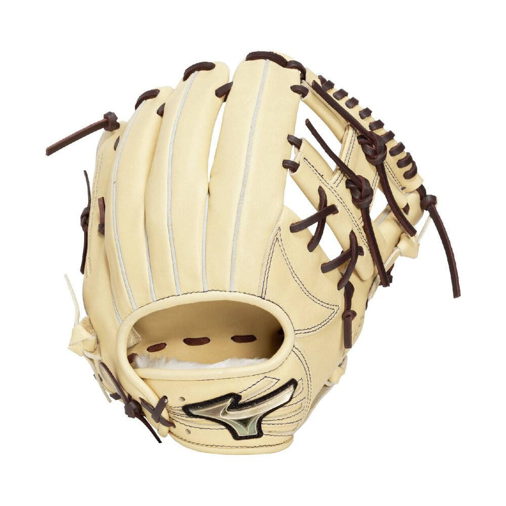 【新品未使用、日本製、軽量】グローバルエリートJAPAN 内野手 右投 ブロンド 軟式用【グローバルエリート】SELECT【内野手用／サイズ9】|1AJGR34403