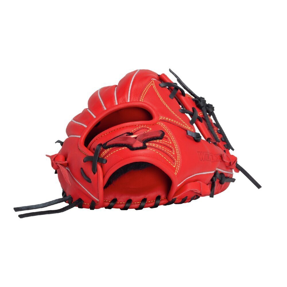 ソフトボール用ウィルドライブ レッド IBE【内野手向け／サイズ9