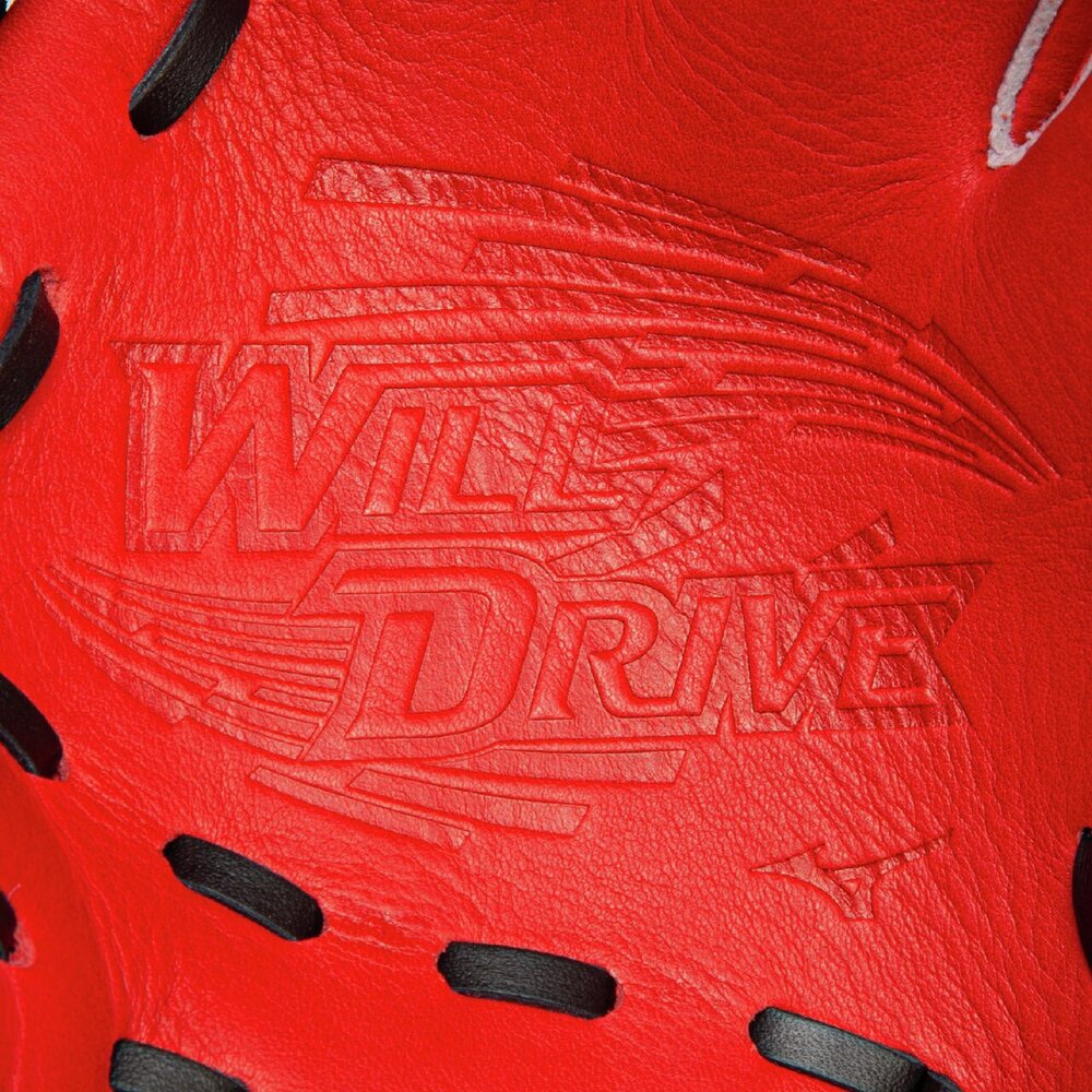 ジュニア軟式用ウィルドライブ レッド【オールラウンド用／サイズM