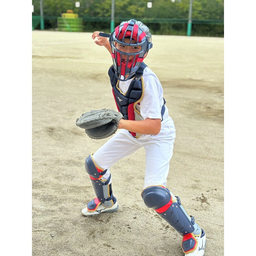 MIZUNO - MIZUNO キャッチャー防具一式　カバン付き ミズノ直営店限定】小学生軟式用／ゴムソフトボール用捕手防具