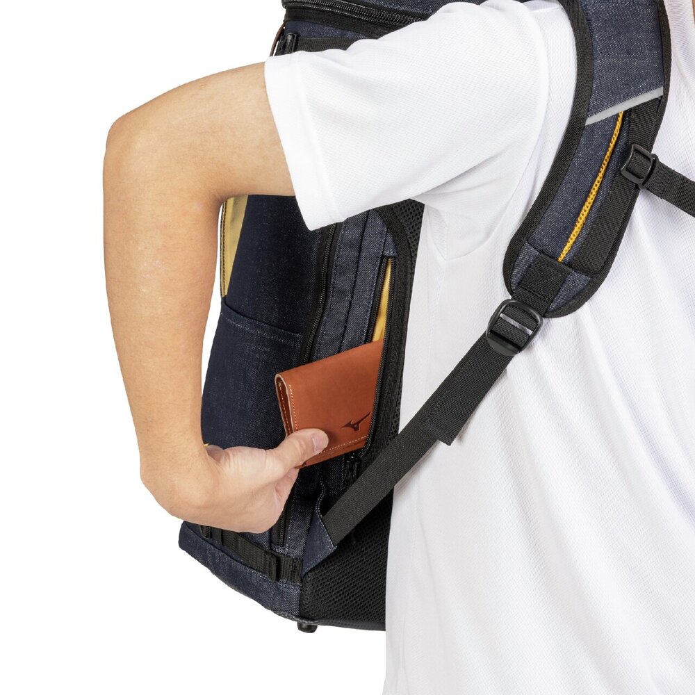 予約／ミズノプロ】侍ジャパン オーセンティックバックパック(53L