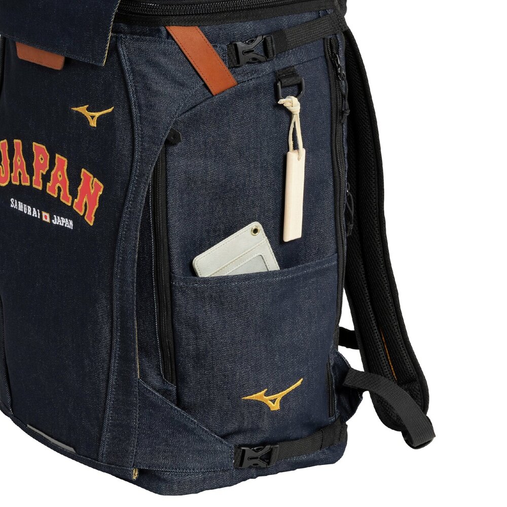 予約／ミズノプロ】侍ジャパン オーセンティックバックパック(53L