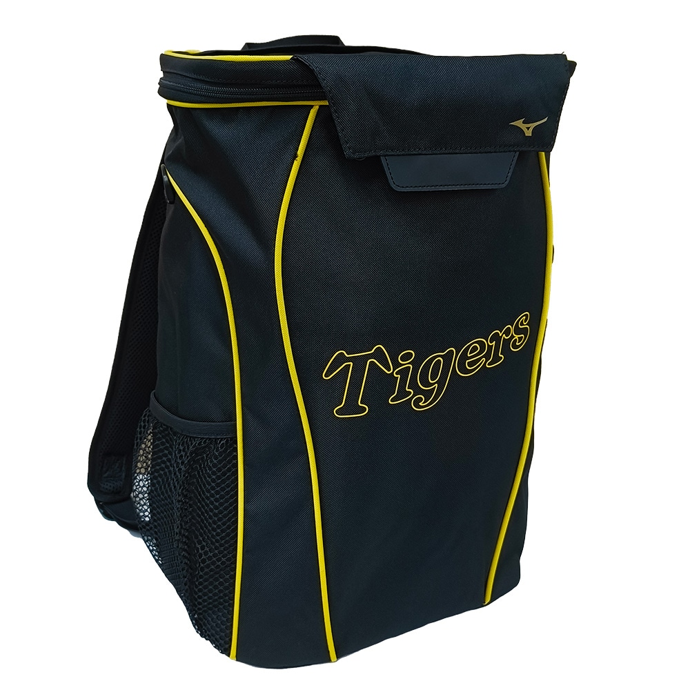 Mizuno Tigers バックパック 黒 Tigersレプリカバックパック(25L)|1FJRDT10|球団グッズ|野球