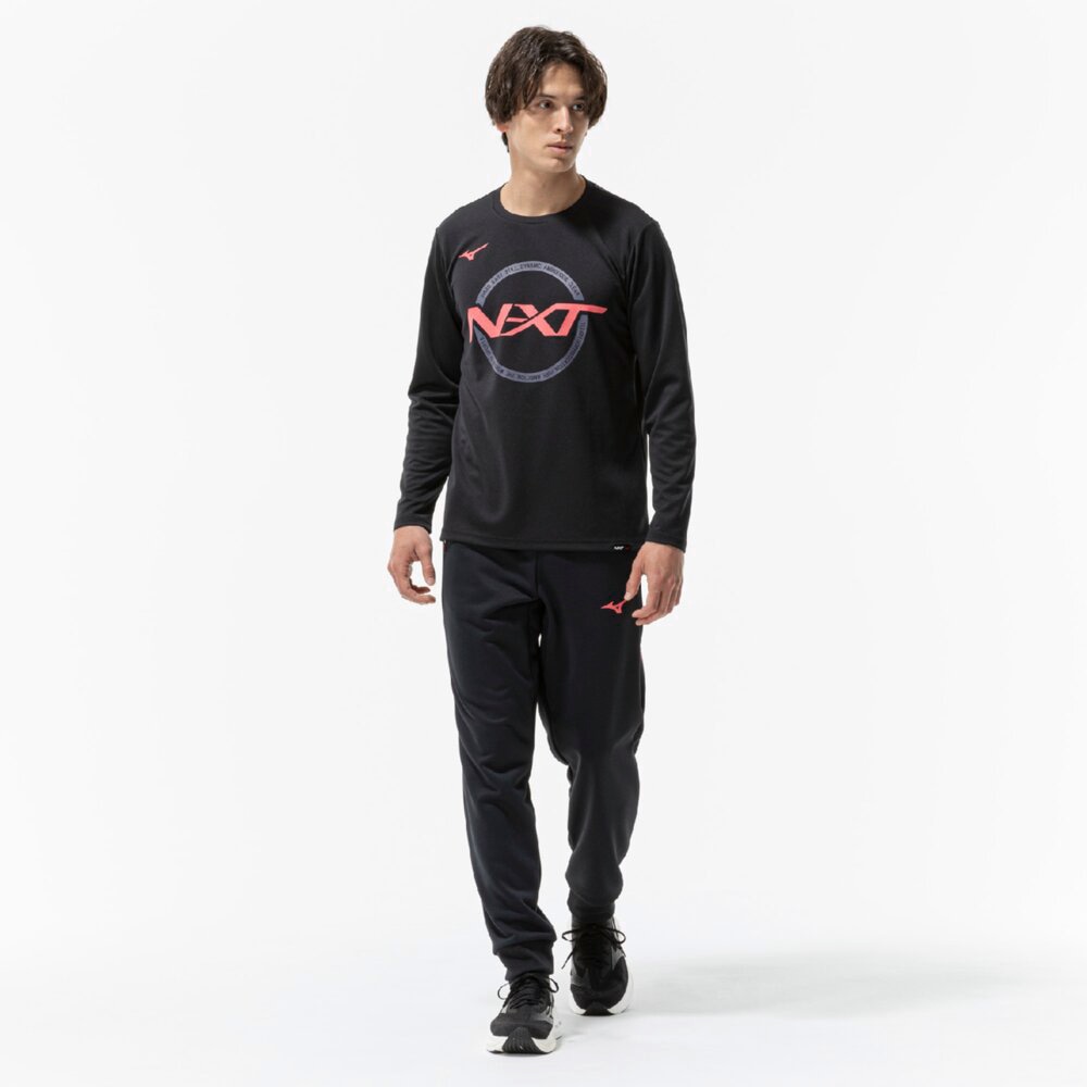 抗菌防臭／防汚 】N-XT Tシャツ(長袖)|32JAC740|ミズノトレーニング