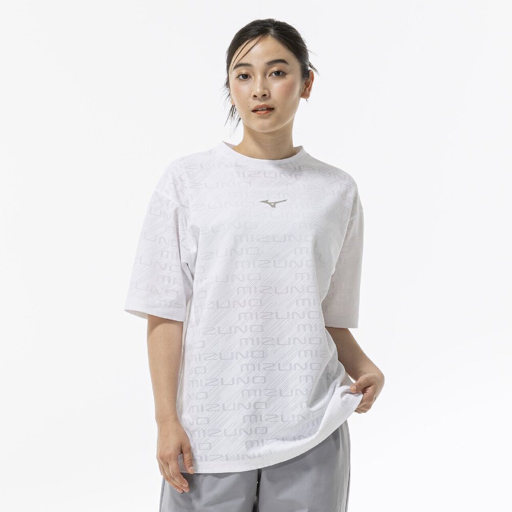 三條 ミズノ直営限定】シアージャカードTシャツ(ワイドシルエット)|32JAD390