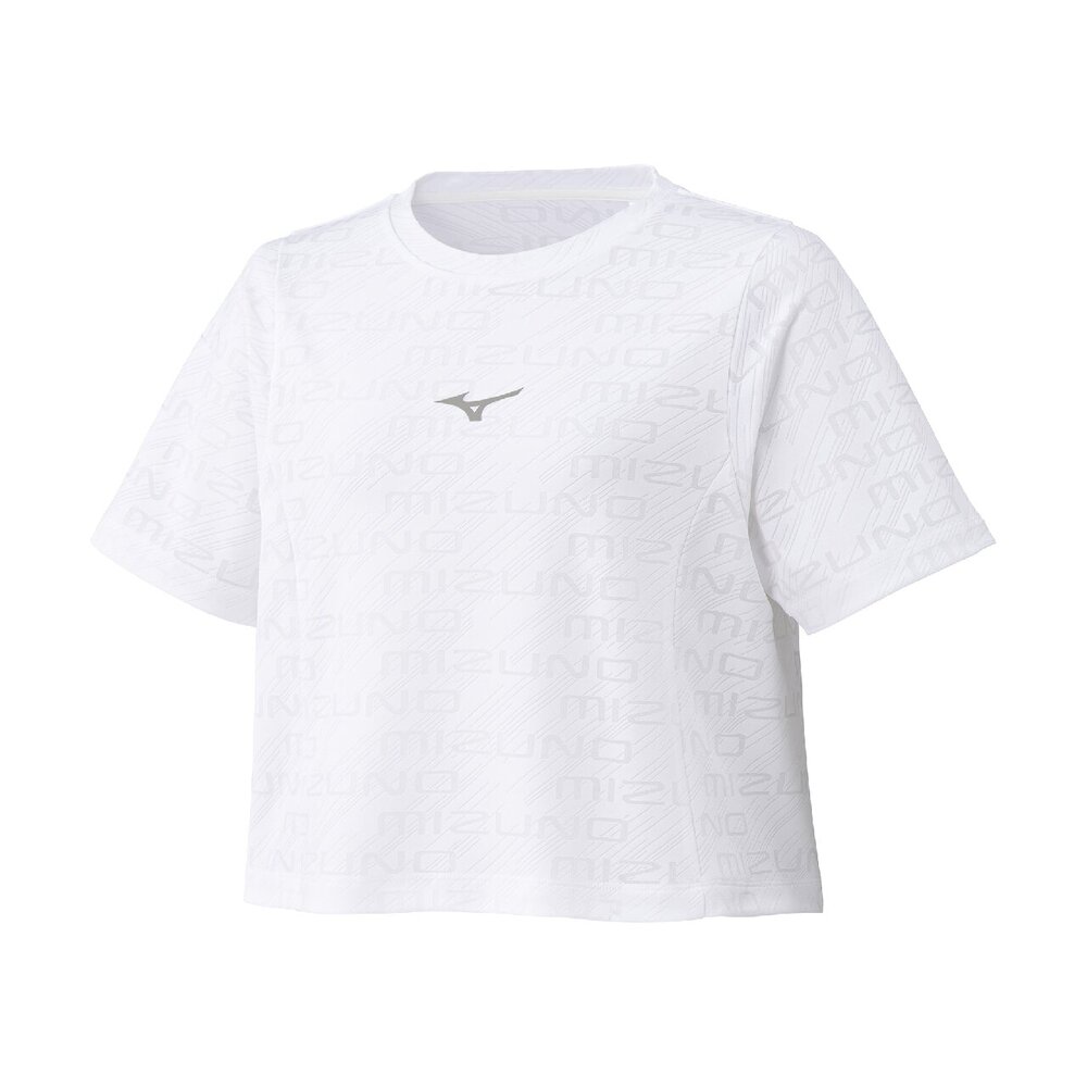 ミズノ直営限定】シアージャカードクロップドTシャツ|32JAD391|ミズノ