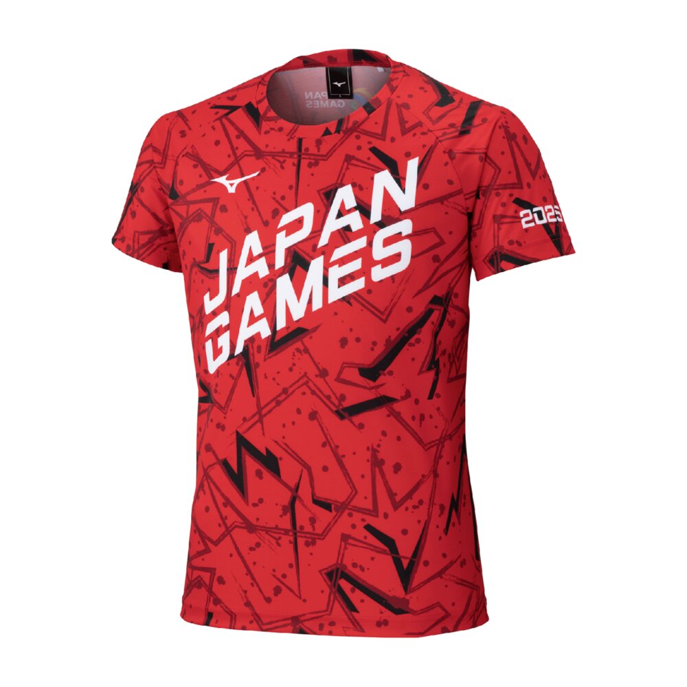 新品★ミズノ2025国スポ限定ポロシャツ限定デザイン国民スポーツ大会国体3XL 2024国スポ限定Tシャツ|32JAD477|ミズノトレーニング