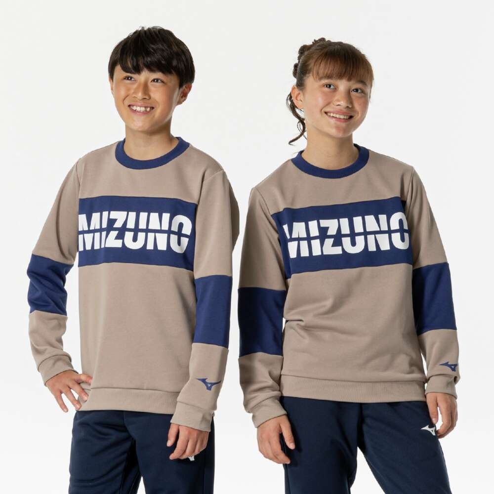 JSSチームウェア スウェットクルーネックシャツ|32JCB966|ミズノトレーニング