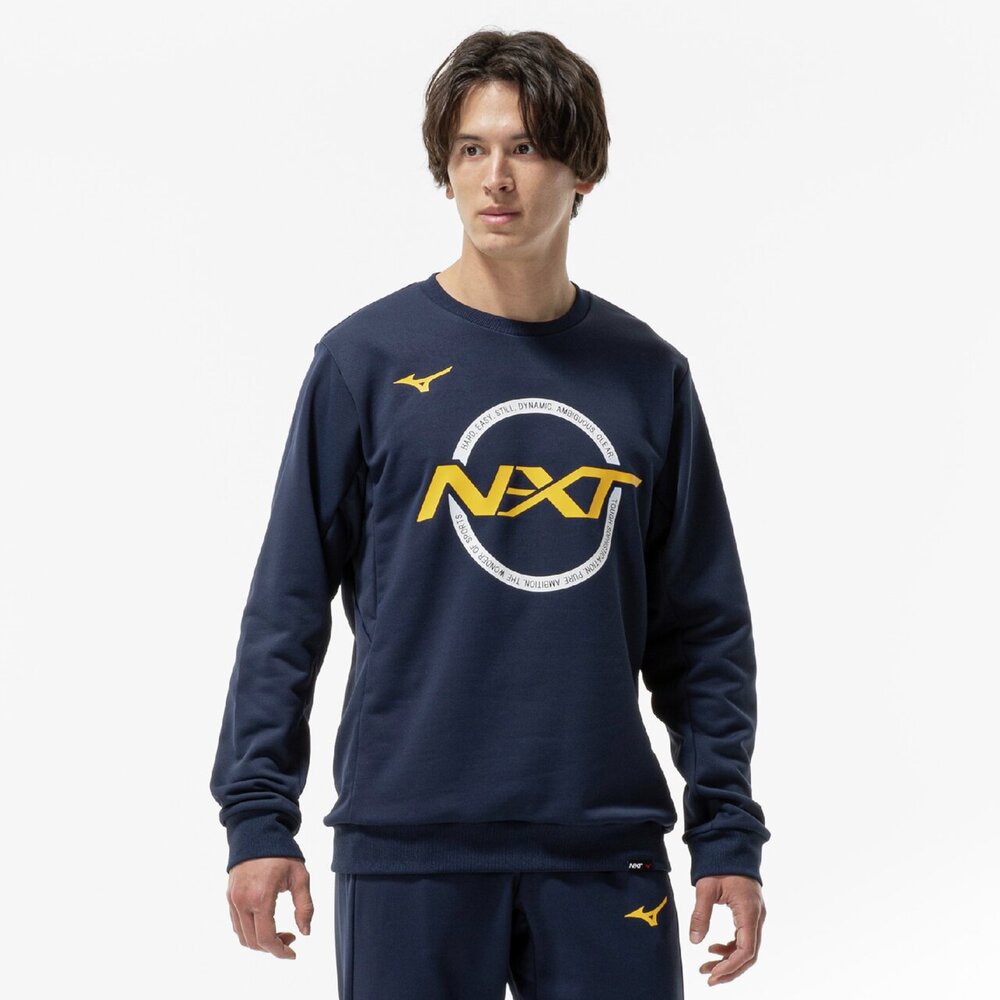 N-XT ソッカンスウェットクルーネック|32JCC765|ミズノトレーニング