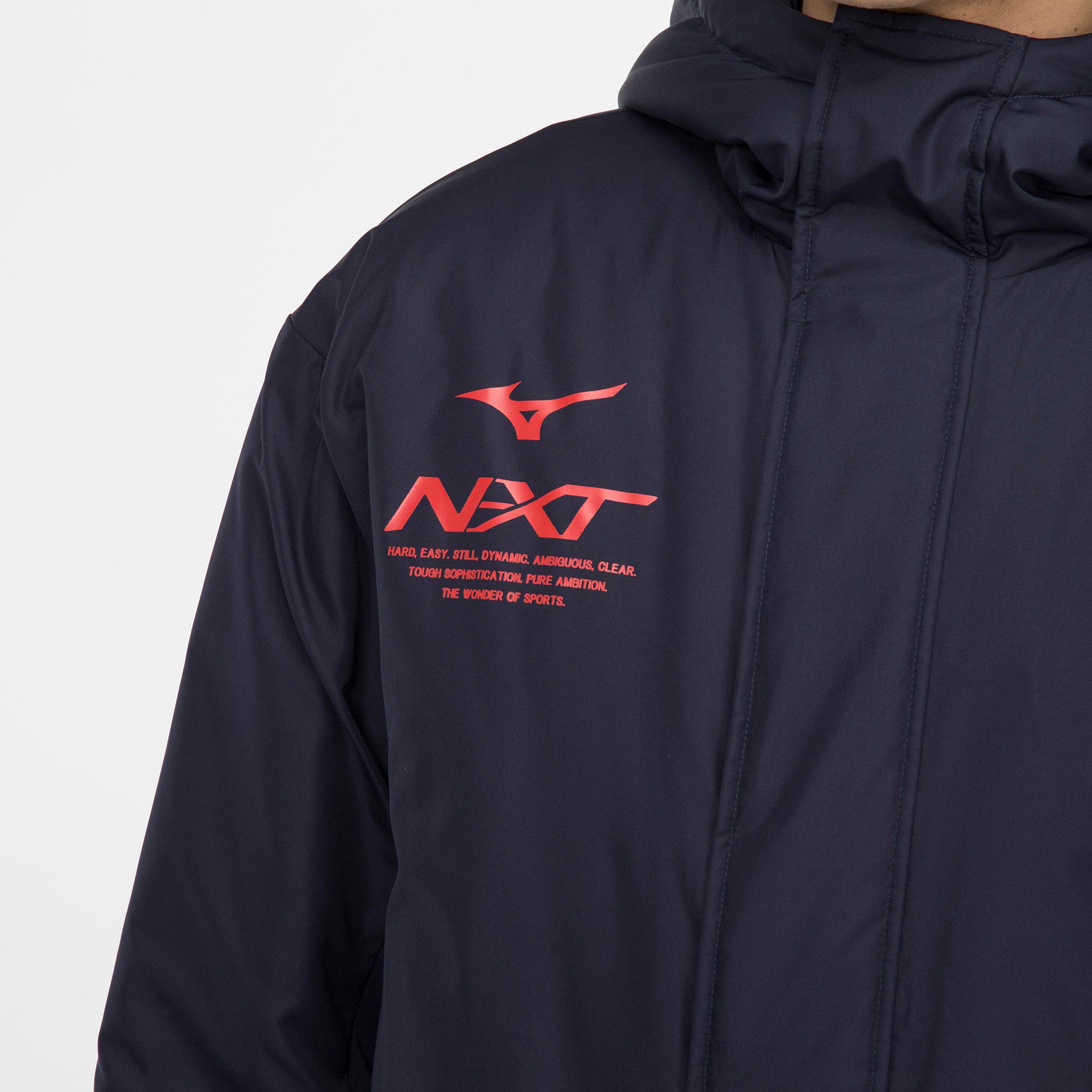 N-XT中綿ロングコート(大きいサイズ)[ユニセックス]|32JE1G70|ミズノ 