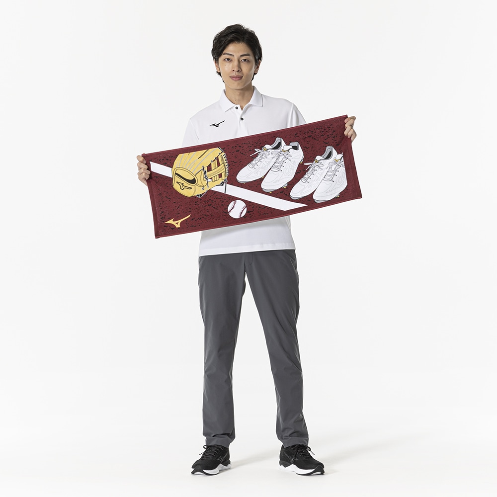 今治製タオル／野球デザイン フェイスタオル(箱入り)|32JYB120