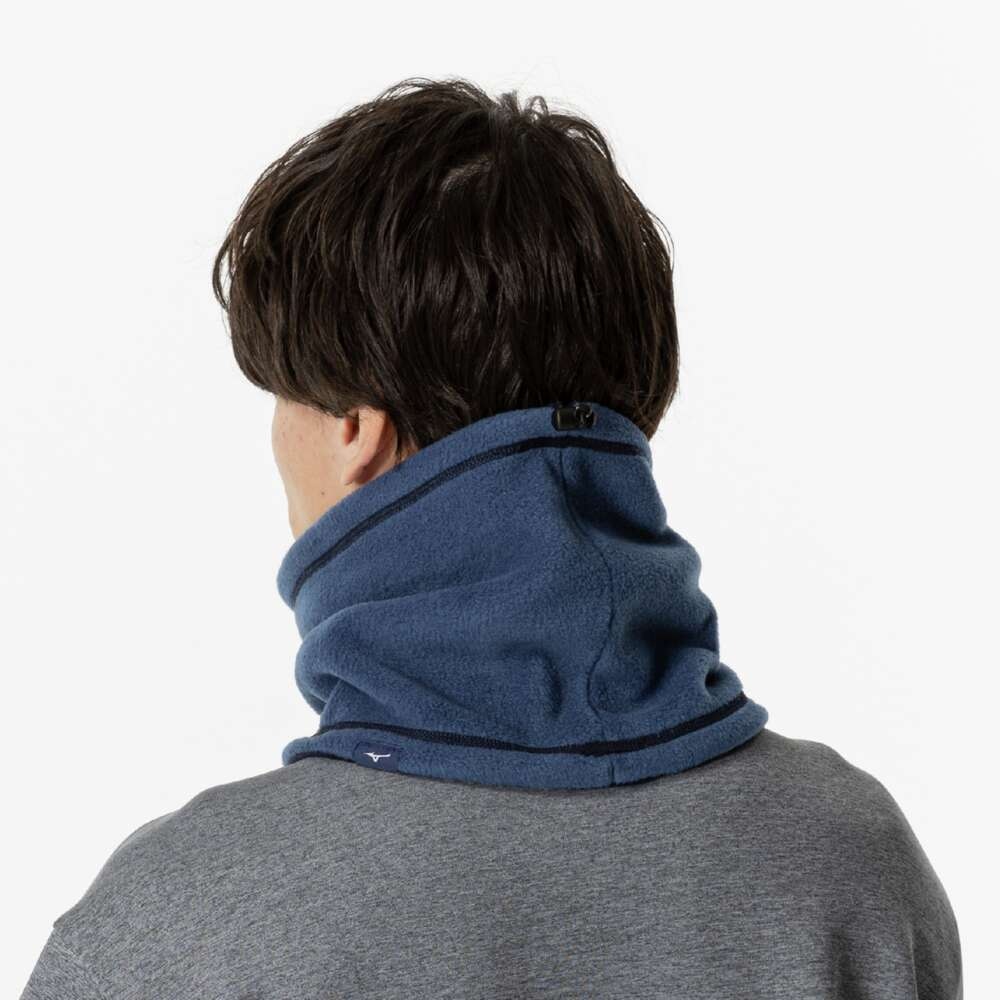 ラウンドマウス　リバーシブルジャンパー　ネックウォーマー付き ネックウォーマー レディース メンズ [ お洒落なニット×暖かい裏