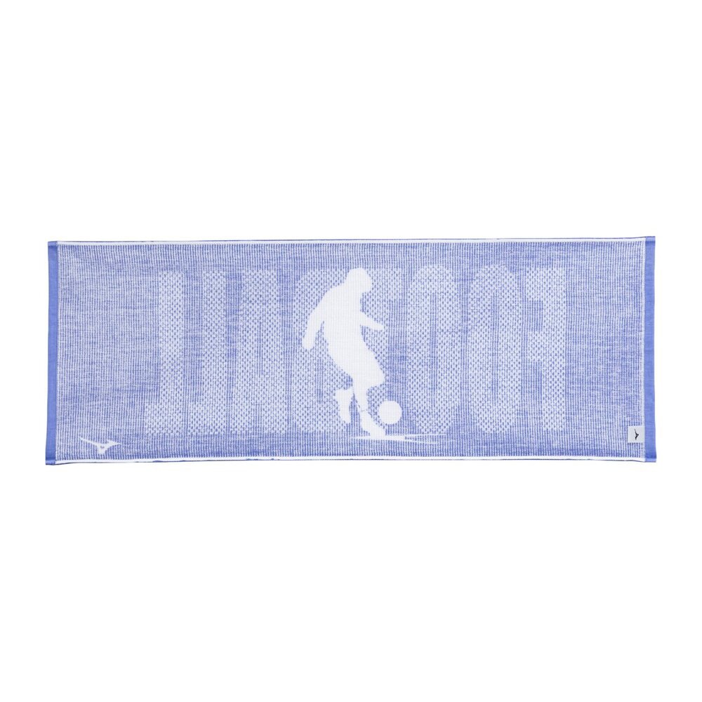 今治製タオル／部活フェイスタオル(サッカー)|32JYD121|ミズノ