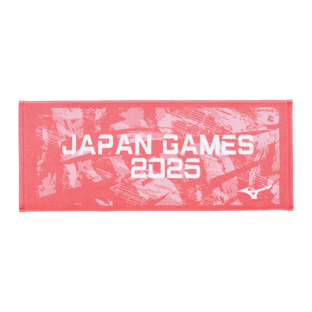 2025国スポ限定フェイスタオル|32JYD570|ミズノトレーニング