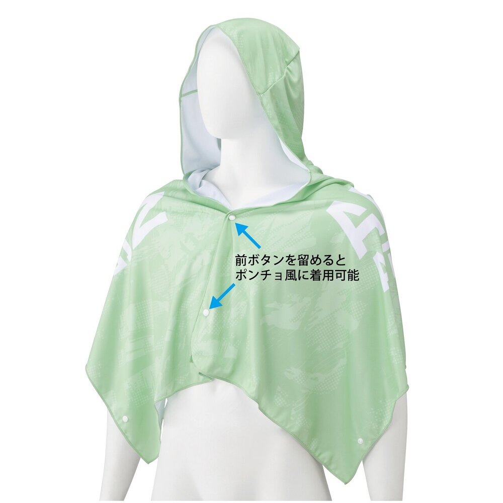 大会記念フード付きひんやりクールタオル|32JYX505|ミズノトレーニング