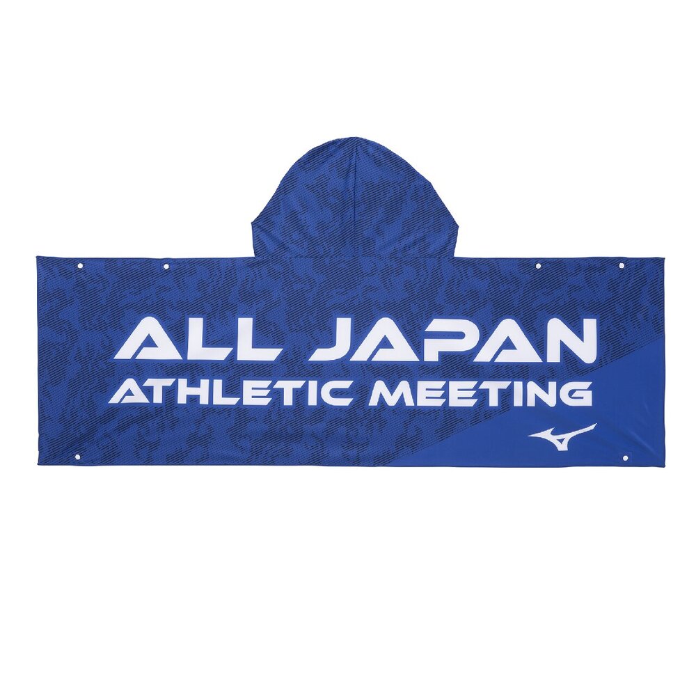 2026大会記念フード付きひんやりクールタオル|32JYX605|ミズノ