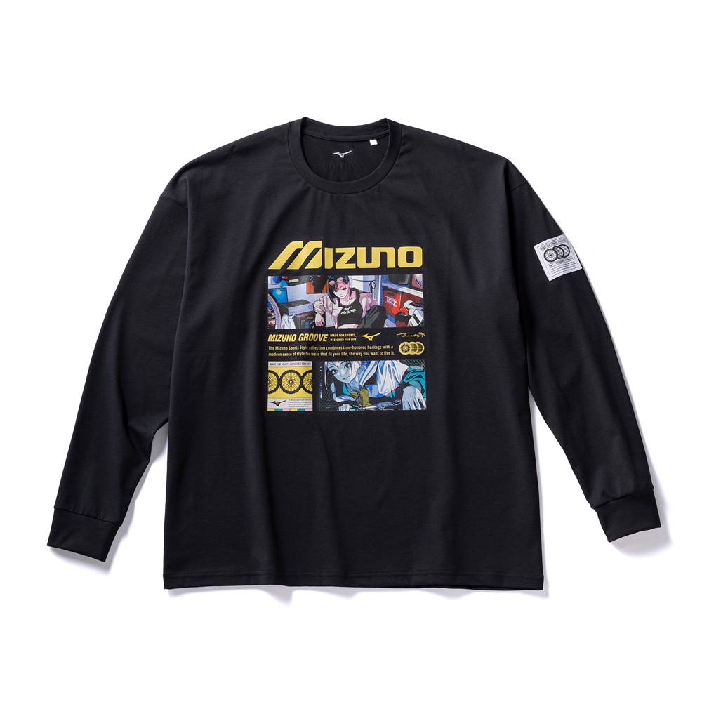 tree13 ロングスリーブTシャツ|32MA5TR1|ミズノトレーニング