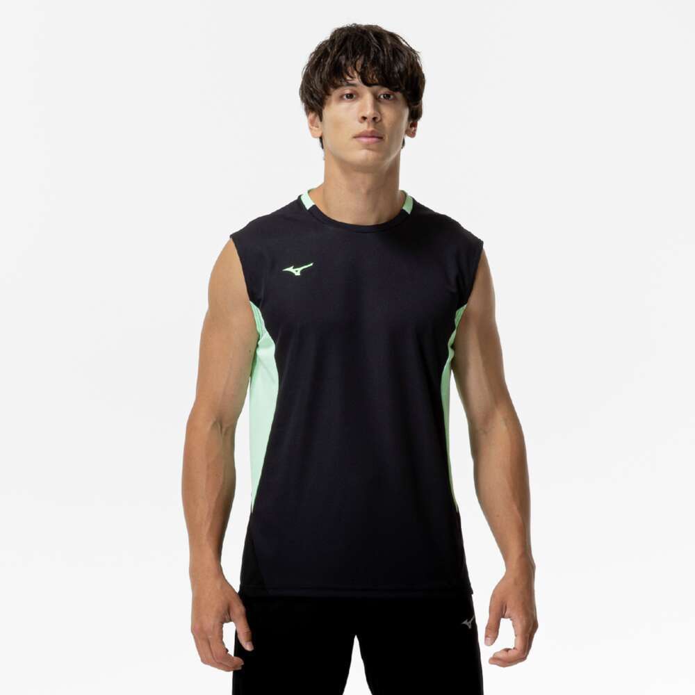 【新品未使用】GOLF WANG タンクトップ Mサイズ クイックドライタンクトップ|32MAC061|ミズノトレーニング
