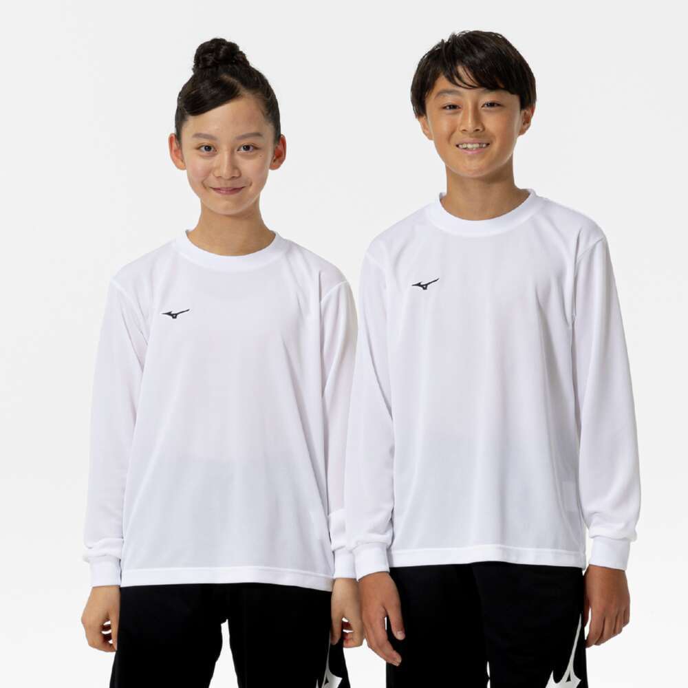 ナビドライTシャツ(長袖／丸首)|32MAC495|ミズノトレーニング