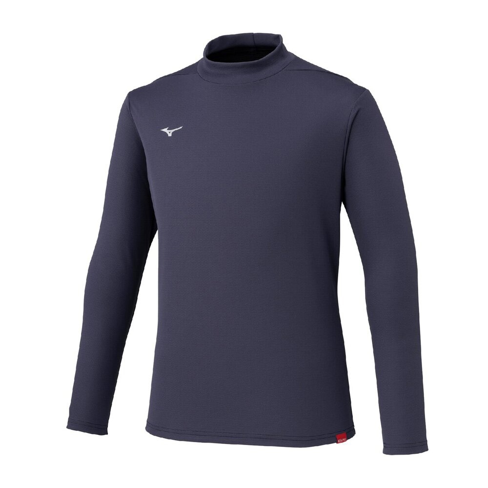 吸湿発熱】ブレスサーモハイネックTシャツ(長袖)|32MAC544|ミズノ