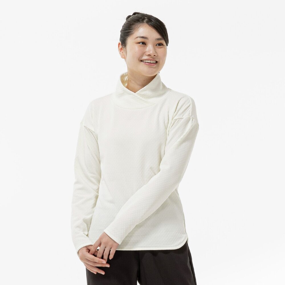 ストレッチフリースハイネックTシャツ(長袖)|32MAC840|ミズノ