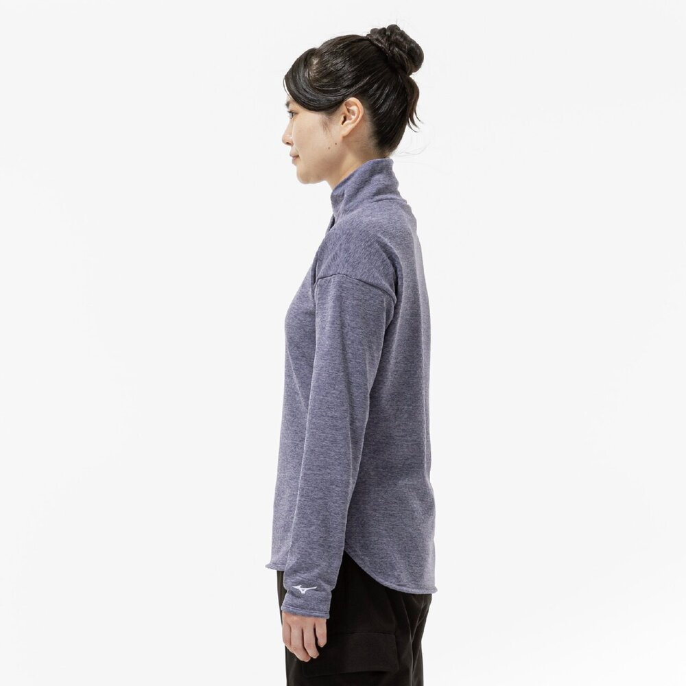 ストレッチフリースハイネックTシャツ(長袖)|32MAC840|ミズノ