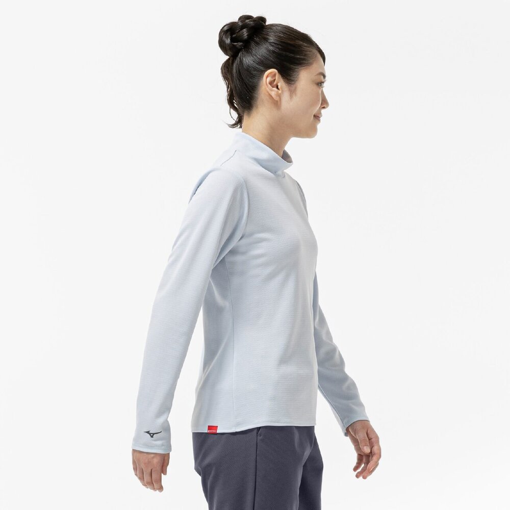 吸湿発熱】ブレスサーモハイネックTシャツ(長袖)|32MAC851|ミズノ