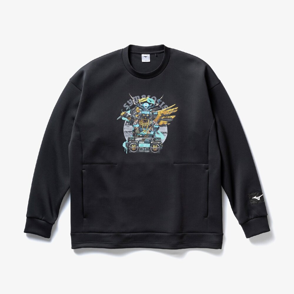 Dragon76ルーズフィットスウェットクルー|32MC5DR1|ミズノトレーニング