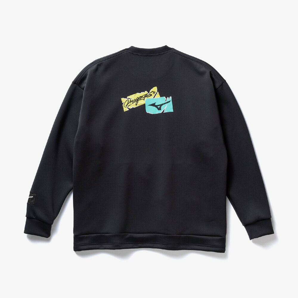 Dragon76ルーズフィットスウェットクルー|32MC5DR1|ミズノトレーニング