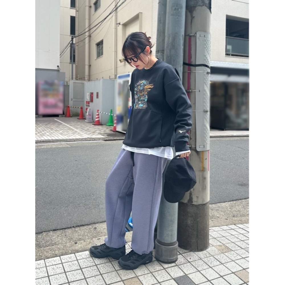 Dragon76ルーズフィットスウェットクルー|32MC5DR1|ミズノトレーニング