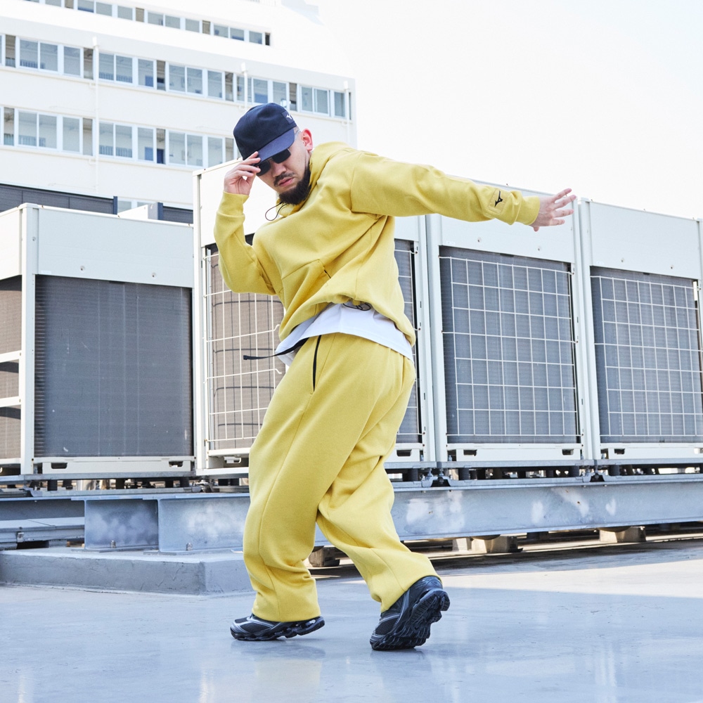 ルーズフィットスウェットフーディ|32MC5US2|ミズノトレーニング