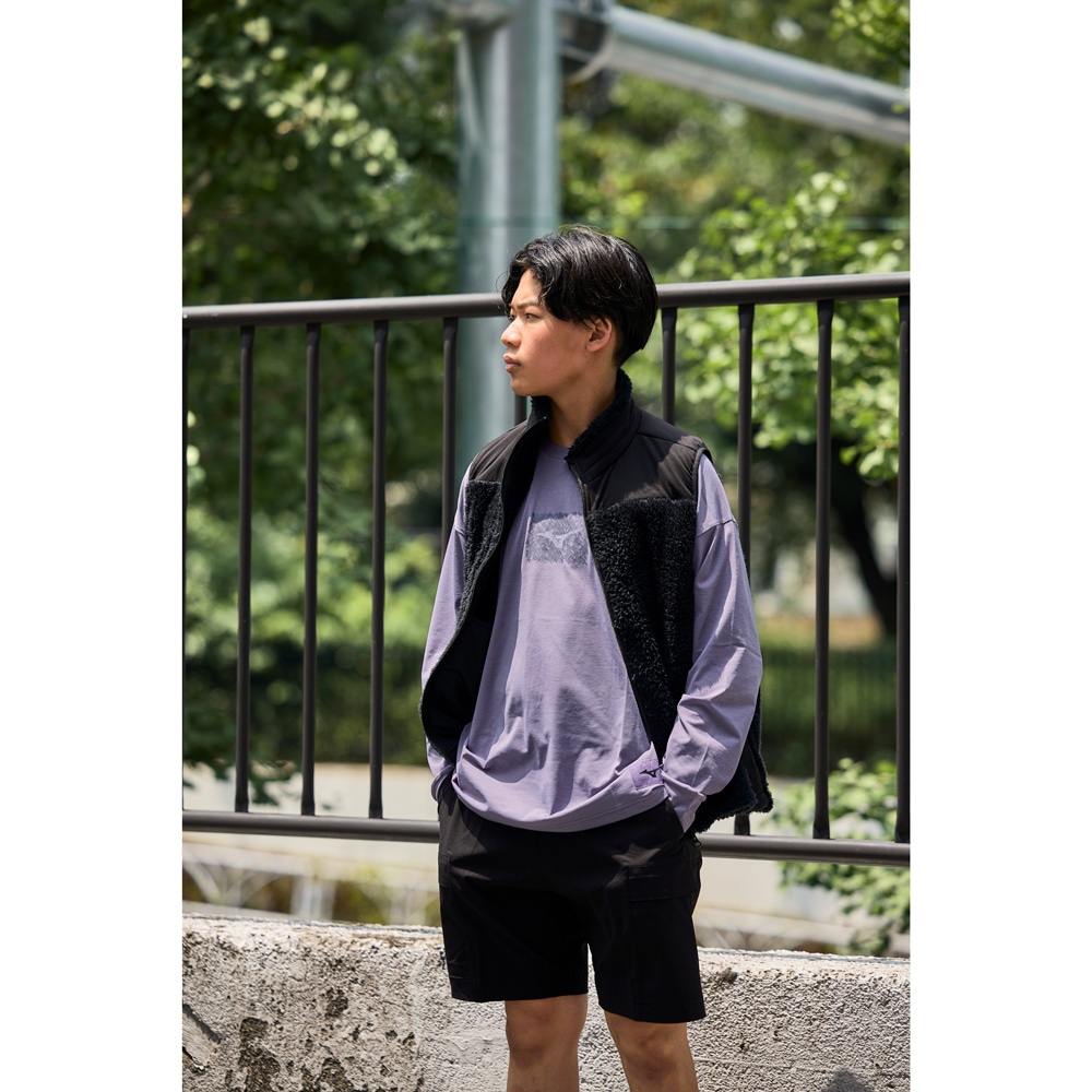 吸湿発熱】ルーズフィットブレスサーモフリースベスト|32MC5US4|ミズノ