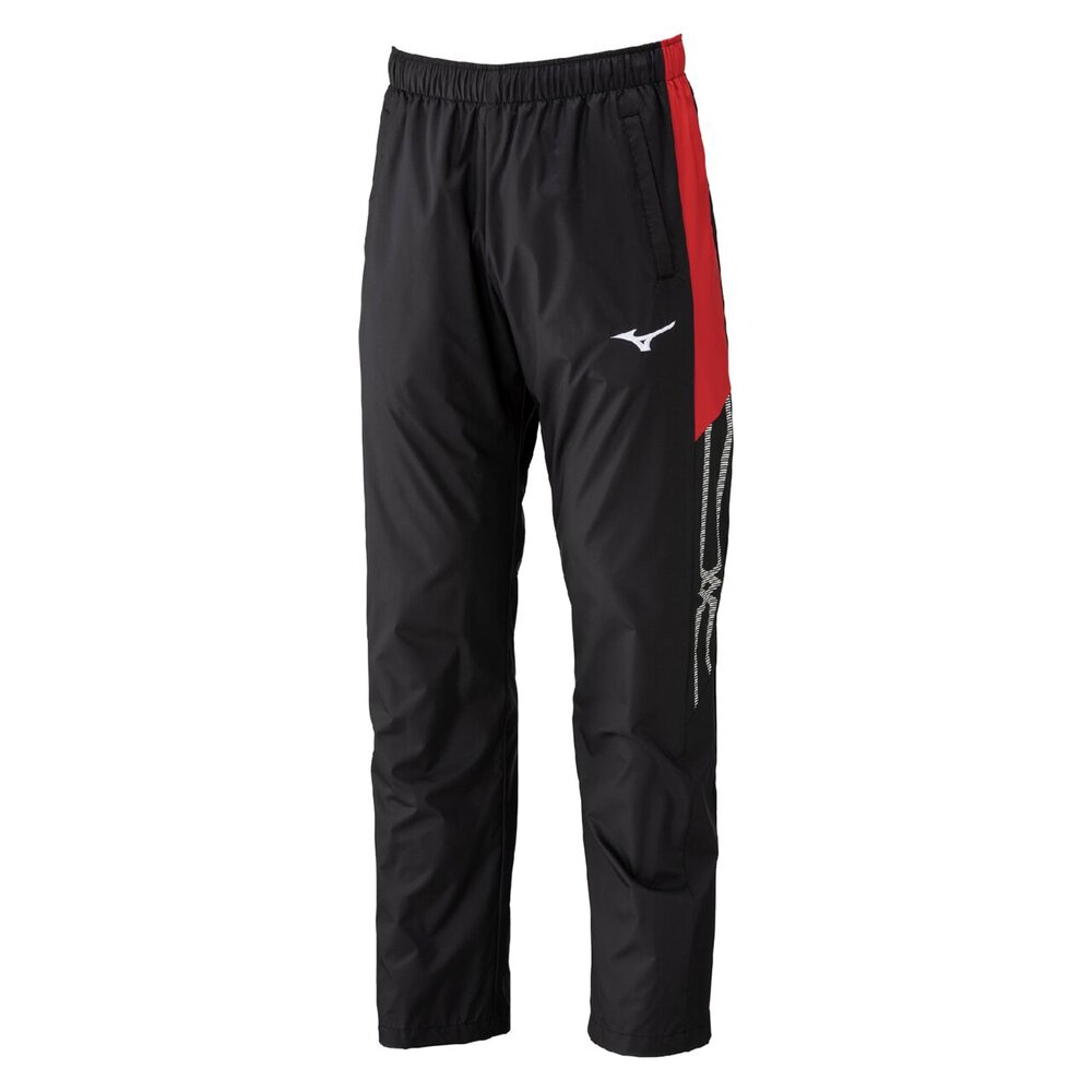 ミズノMCラインサッカーパンツ サッカー部 ミズノ MCライン サッカーパンツ 光沢ホワイト×レッド XO