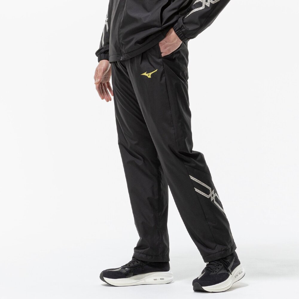 MIZUNO ミズノ 新品タグ付きパンツ & 美良品クリーニング済ジャケット MIZUNO 【2019-20SALE】ミズノ ブレスサーモジャケット＆パンツ 上下