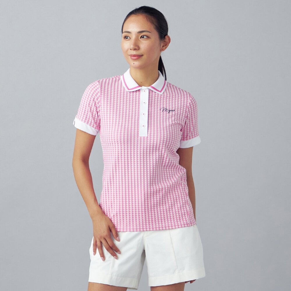 リップルジャカード半袖シャツ|52MAD207|半袖シャツ|ゴルフウエア