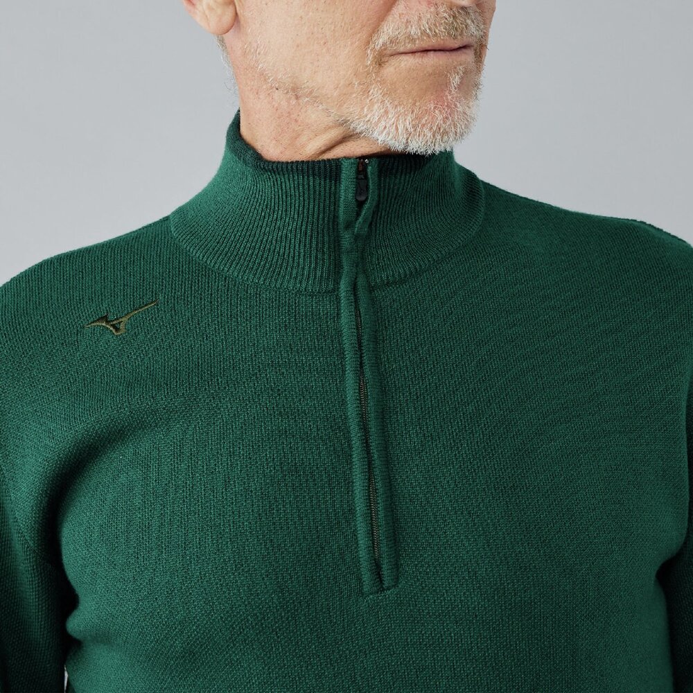MIZUNOハーフジップアップセーター|52MCC630|セーター|ゴルフウエア