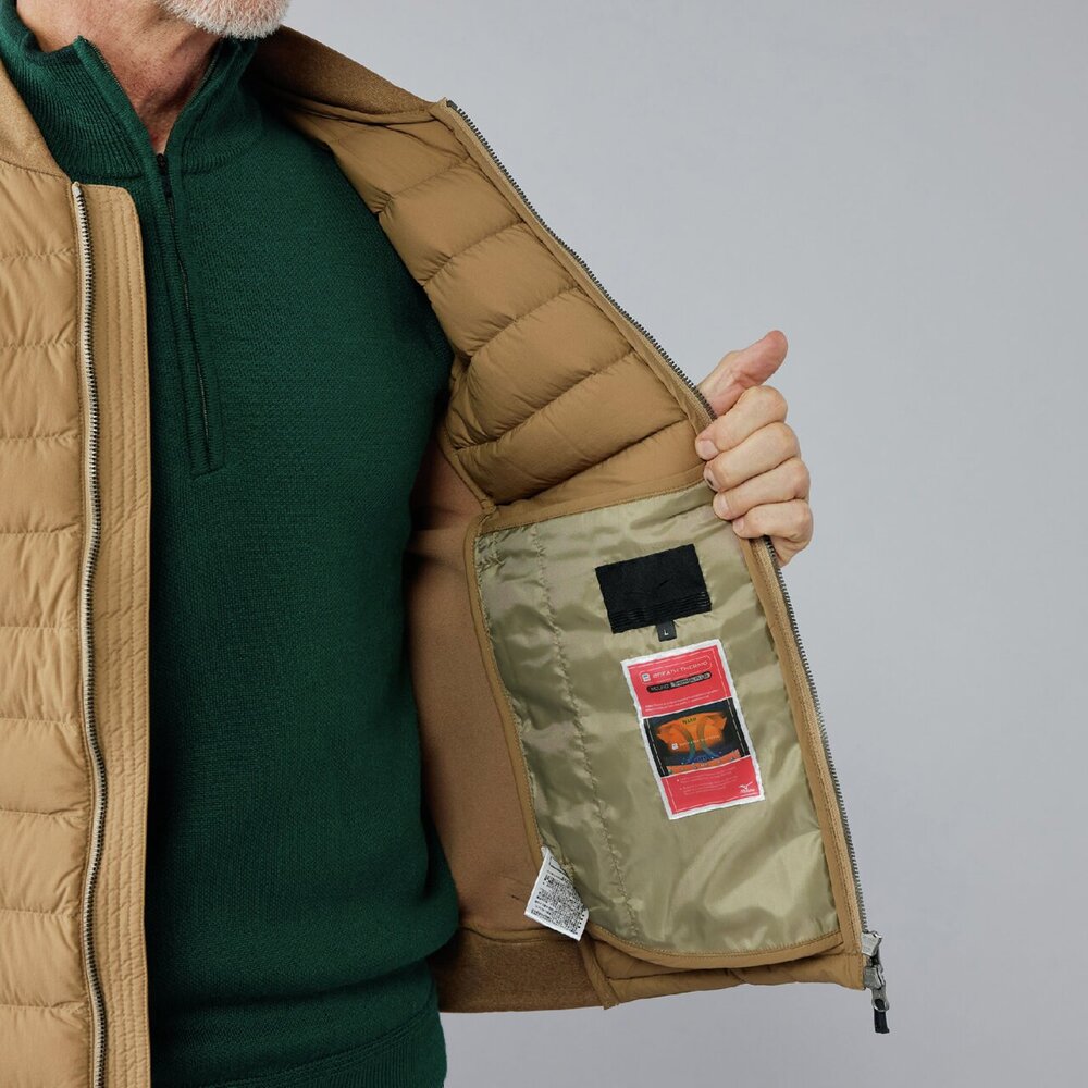 吸湿発熱】MIZUNOブレスサーモハイブリッドベスト|52MEC612|ベスト