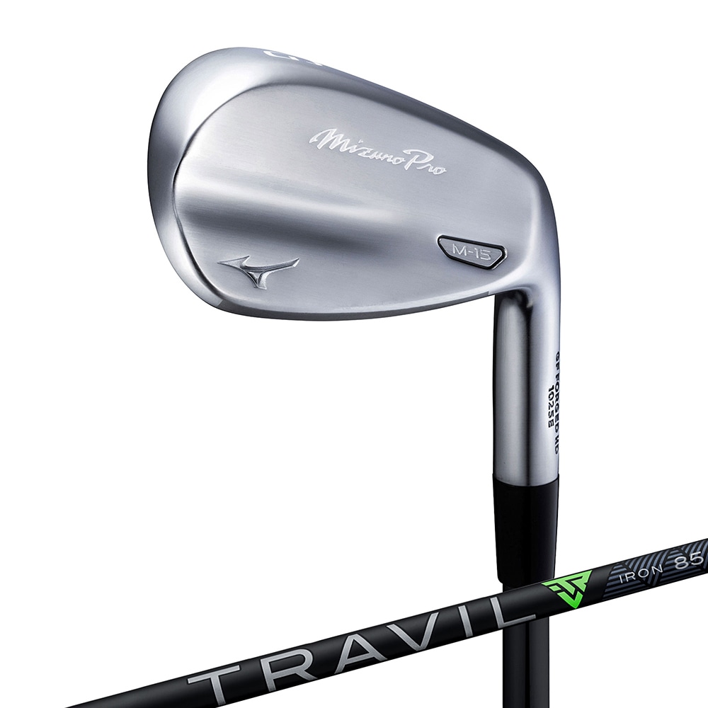 予約】Mizuno Pro M-15 アイアン 単品(No.4、GW)(TRAVIL 85